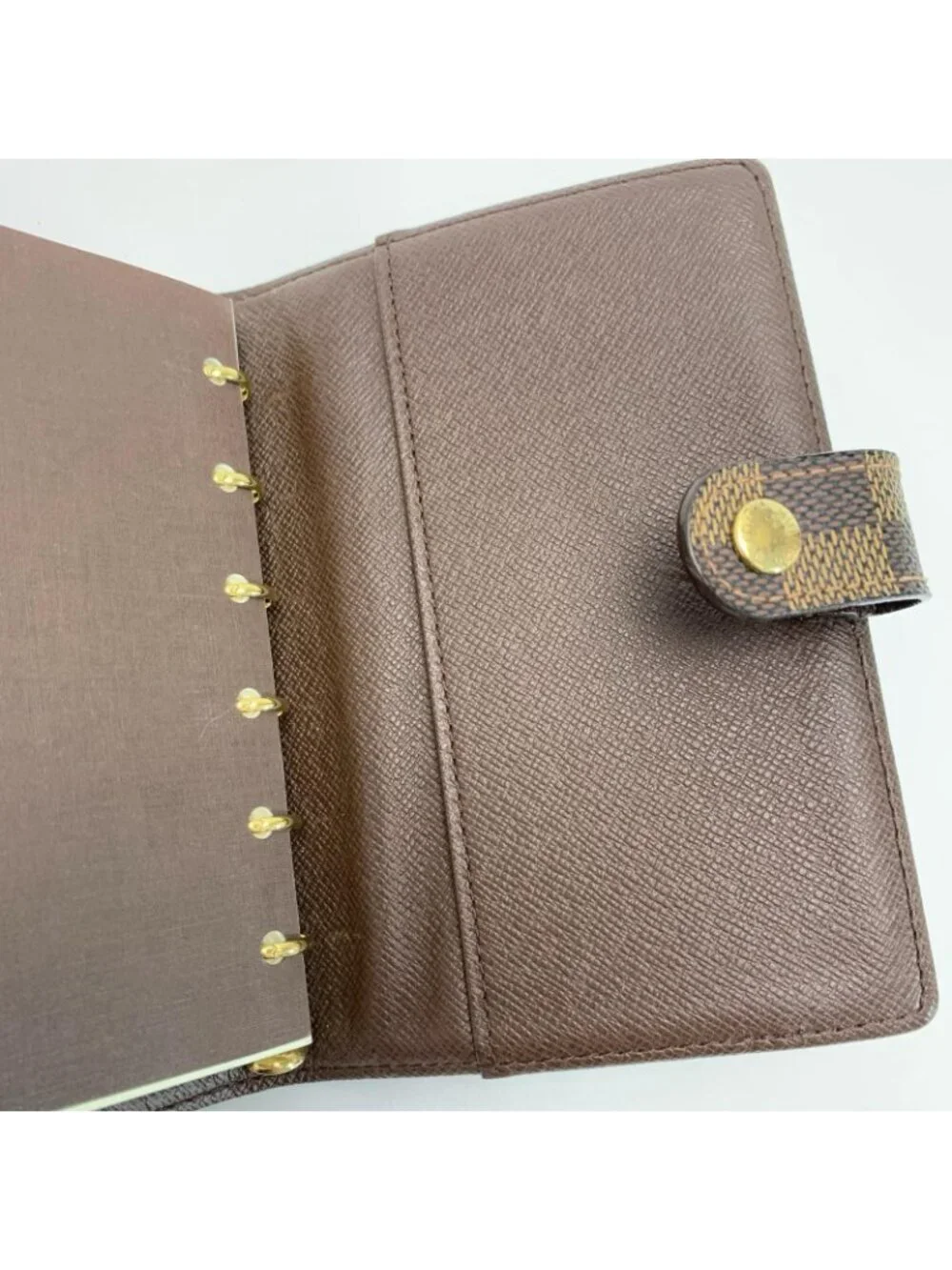 Louis Vuitton Agenda Ebene Notebook Cover